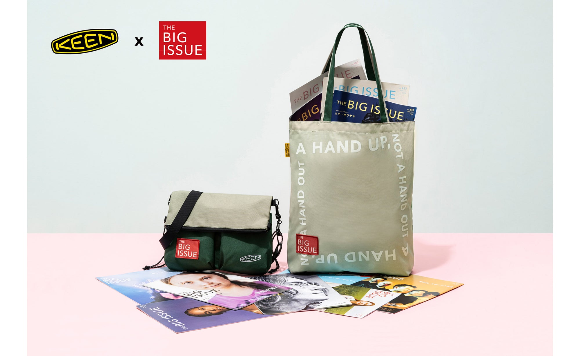 KEEN × BIG ISSUE チャリティ・バッグ発売開始!