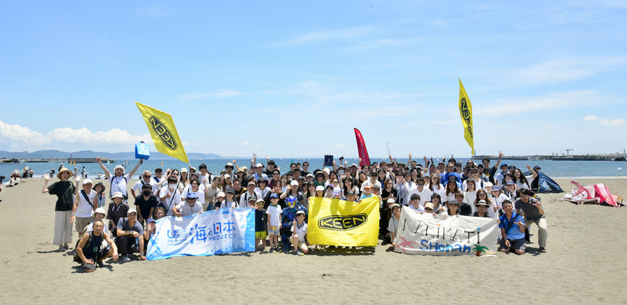 きれいな海を取り戻すために。</br>江ノ島でウォーキングゴミ拾いを開催！