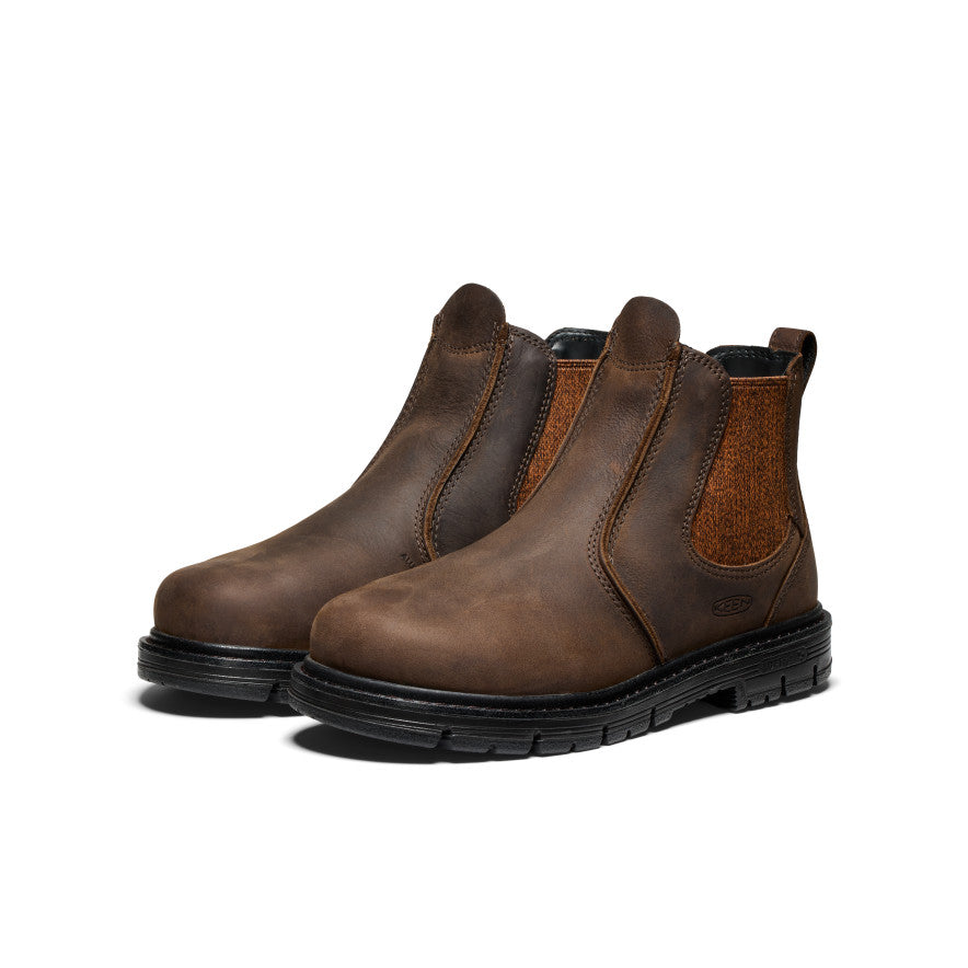 靴 chelsea Women's San Jose Chelsea 90° Heel Boot (Soft Toe) | Belgian/Gum