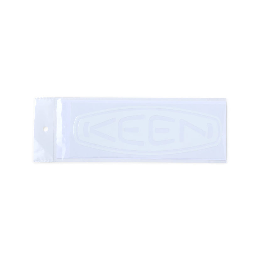 キーン ロゴ カッティング ステッカー  |  White