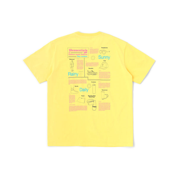 OC/RP テンエッセンシャルズ ティー | Yellow | KEEN公式オンラインストア