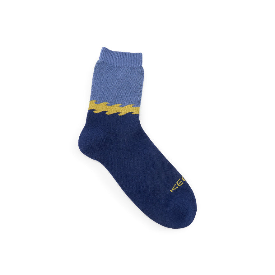 キーン ウォータープルーフ ソックス クルー | Navy | KEEN公式
