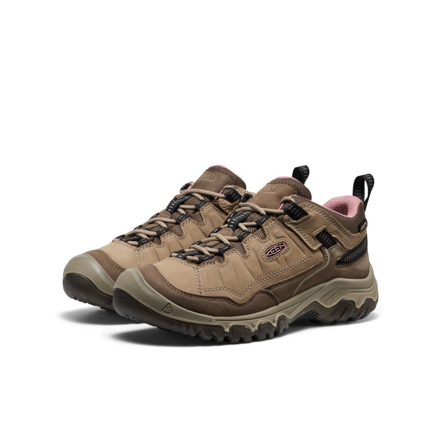 KEEN - KEEN ターギー フォー 防水ハイキングシューズ23.5cm ウィメンズ ターギー フォー ウォータープルーフ | Brindle/Nostalgia