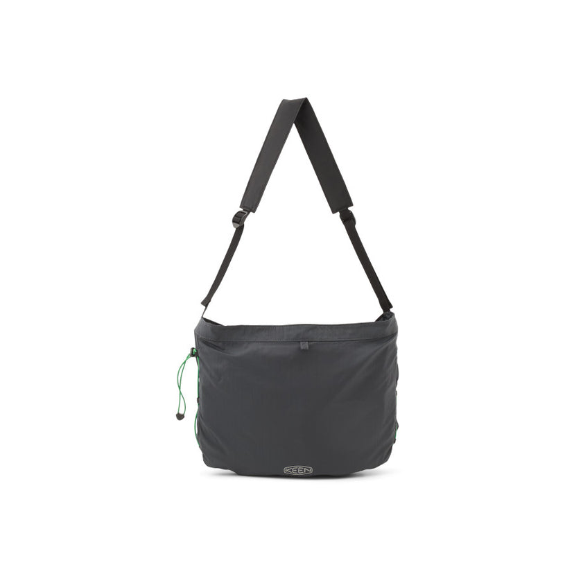 ナイロン シェル ショルダー  |  Dark Grey/Green