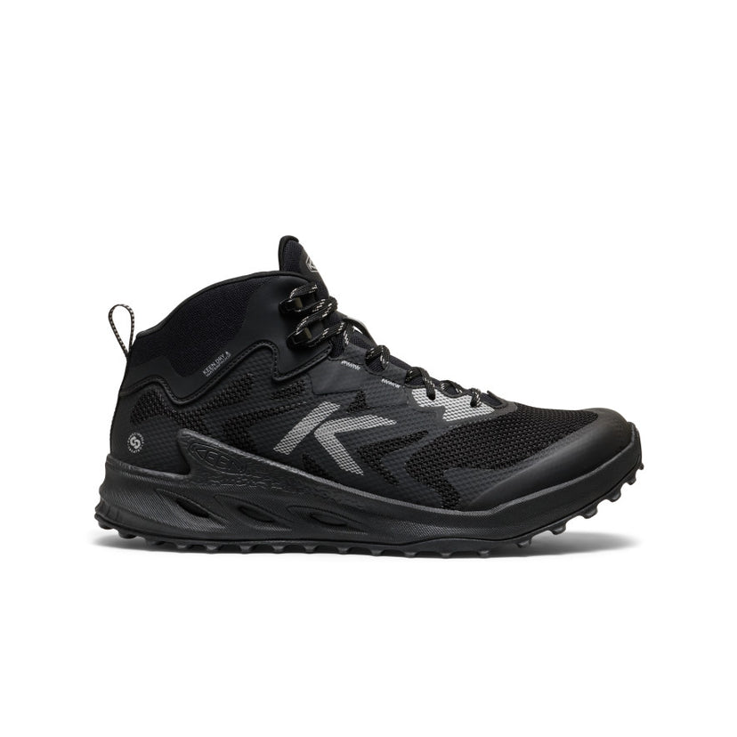 メンズ ザイオニック エヌエックスティー ミッド ウォータープルーフ 防水ハイキングシューズ  |  Triple Black