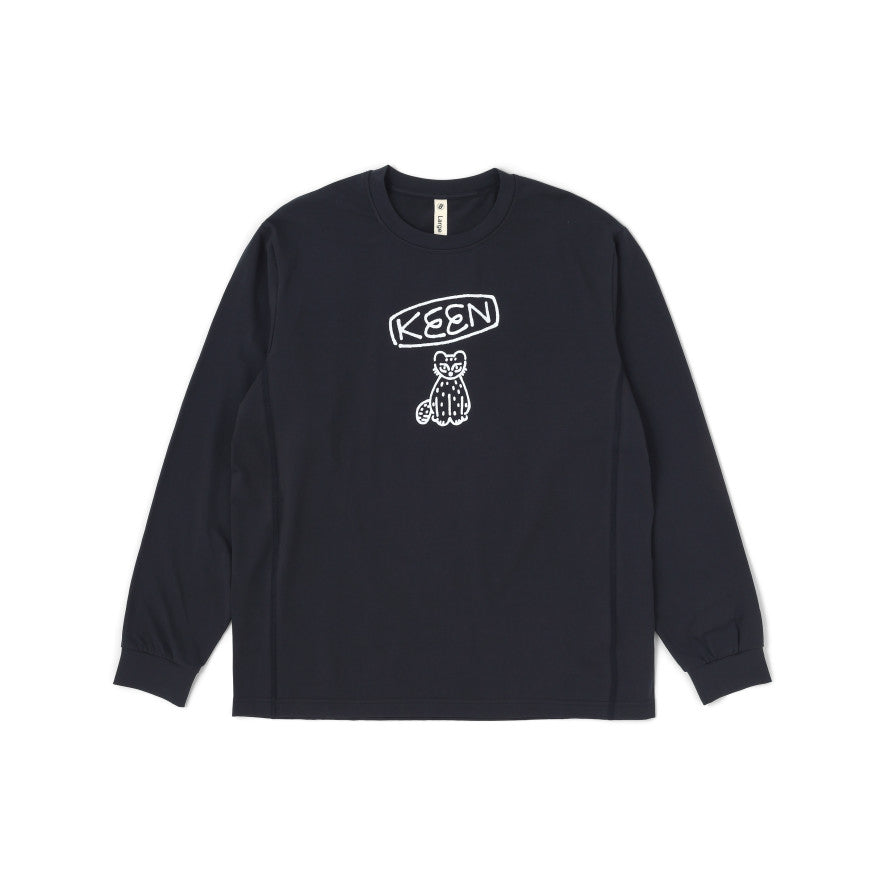 Us 4 ハーベスト ロゴ ロングスリーブティー | Black | KEEN公式