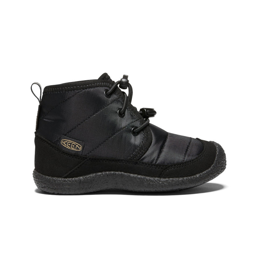 リトルキッズ ハウザー ツー チャッカ ウォータープルーフ  |  Black/Black