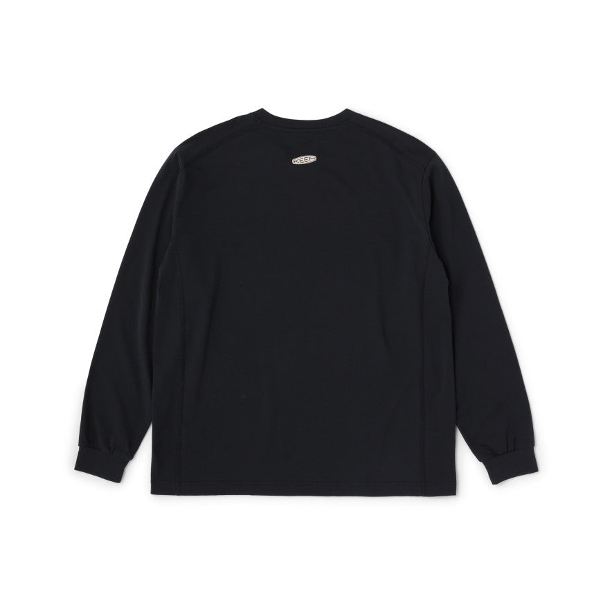 ハーベスト テック ロングスリーブティー | Black/Birch | KEEN公式