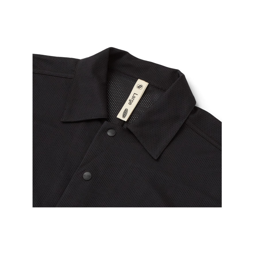 ナイスミント メッシュ シャツ | Black | KEEN公式オンラインストア