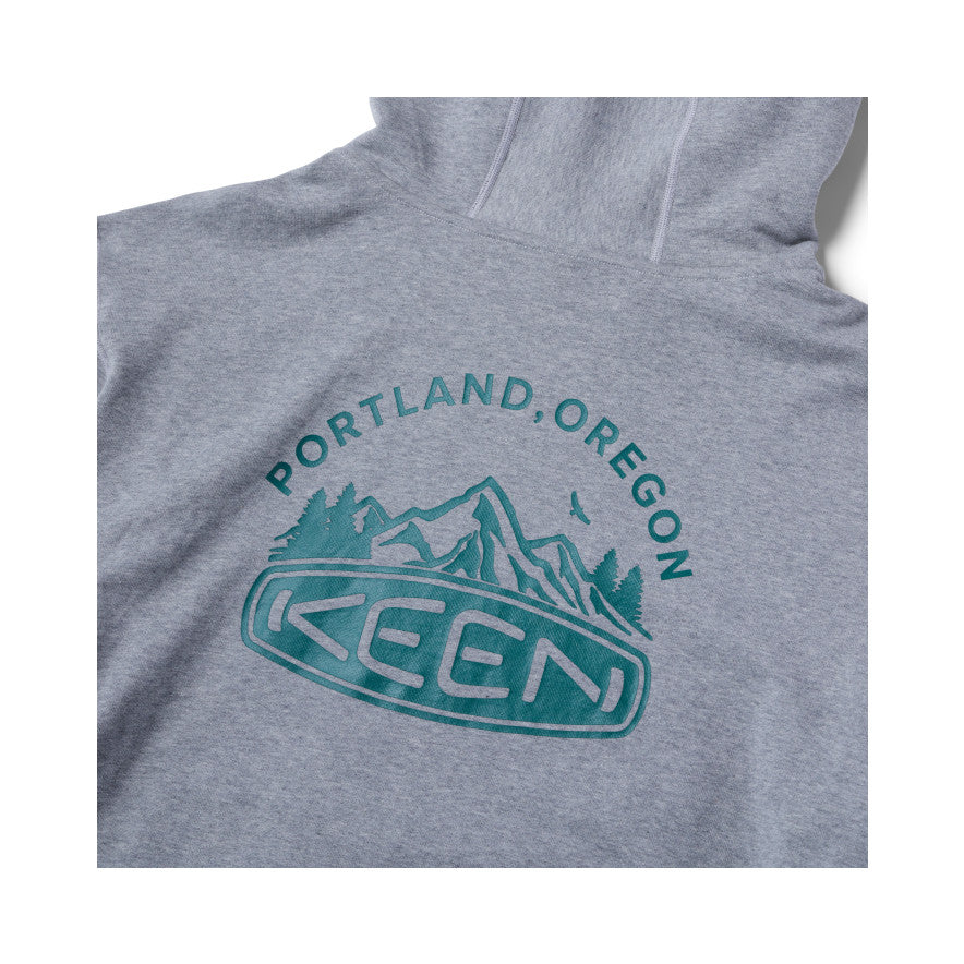 ハーベスト テック ポケット フーディー | Grey/Green | KEEN公式