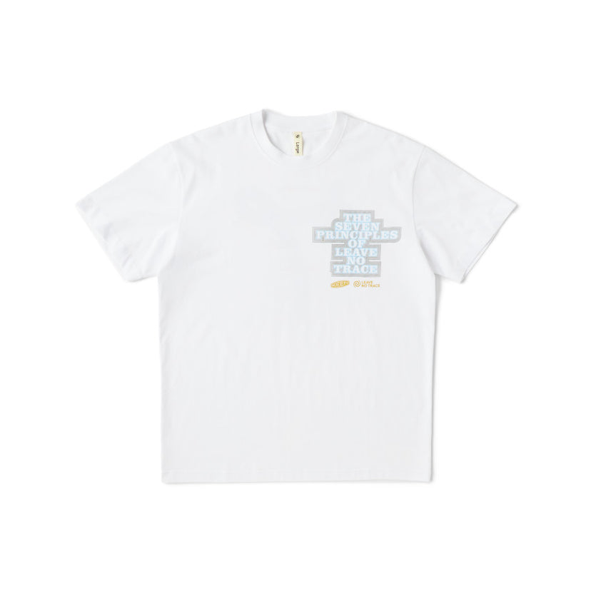 リーブ ノー トレース OC/RP ティー KEEN x Leave No Trace Japan  |  White