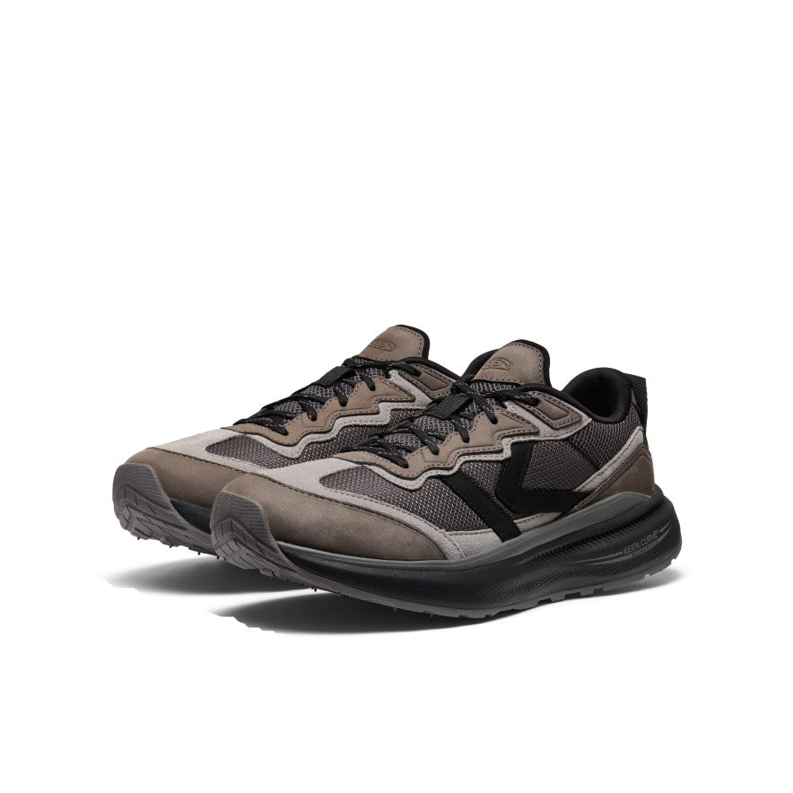 メンズ ダブルケー500 レザー | Steel Grey/Black | KEEN公式