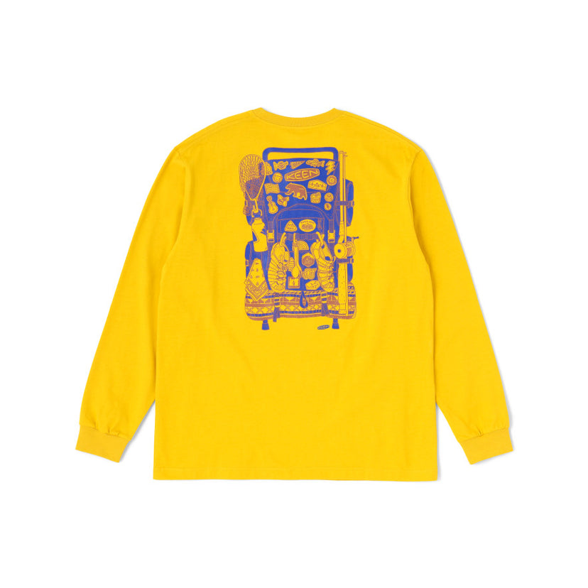OC/RP バック プリント ロングスリーブ ティー  |  Lemon Curry