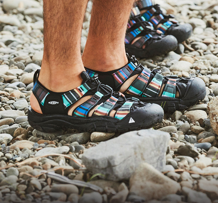 KEEN27cm スポーツサンダル ブラック/ターコイズ KEEN スポーツサンダル ブラック/ターコイズ 27cm - メルカリ