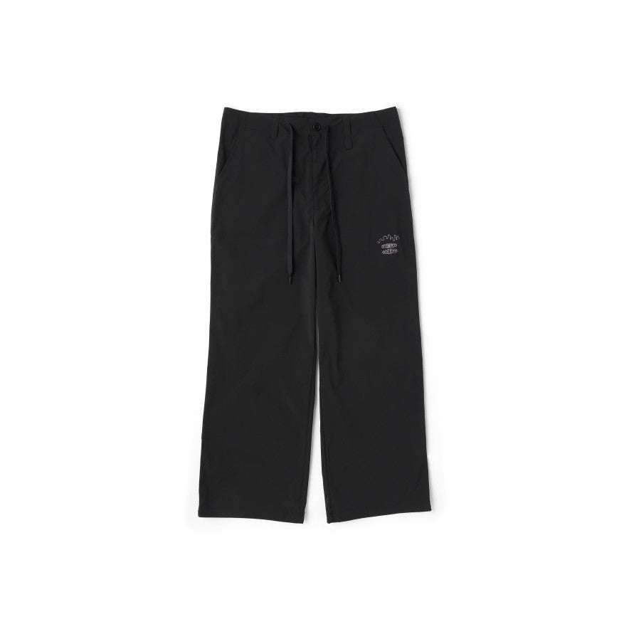 CCC ナイロン ストレート パンツ KEEN × CITY COUNTRY CITY | Black