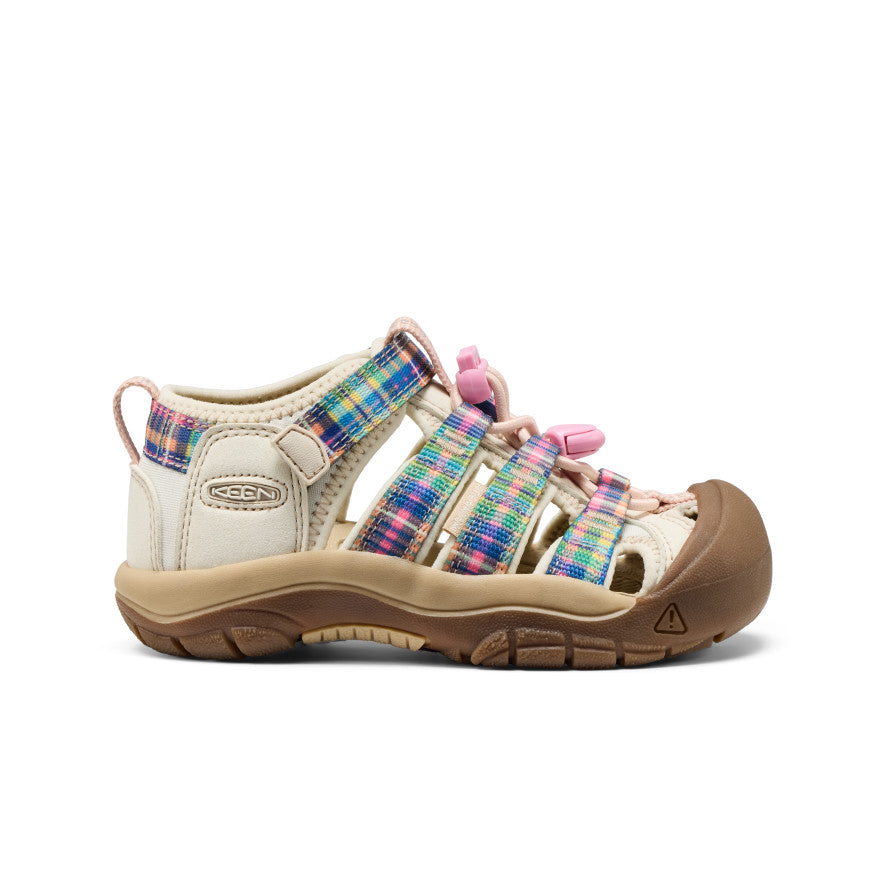 リトルキッズ ニューポート エイチツー | Gingham/Orchid Smoke | KEEN