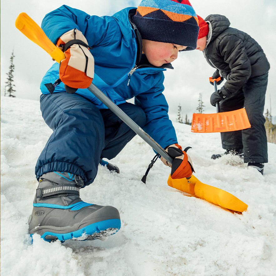 リトルキッズ 防水ウィンターブーツ | スノー トロール ウォーター