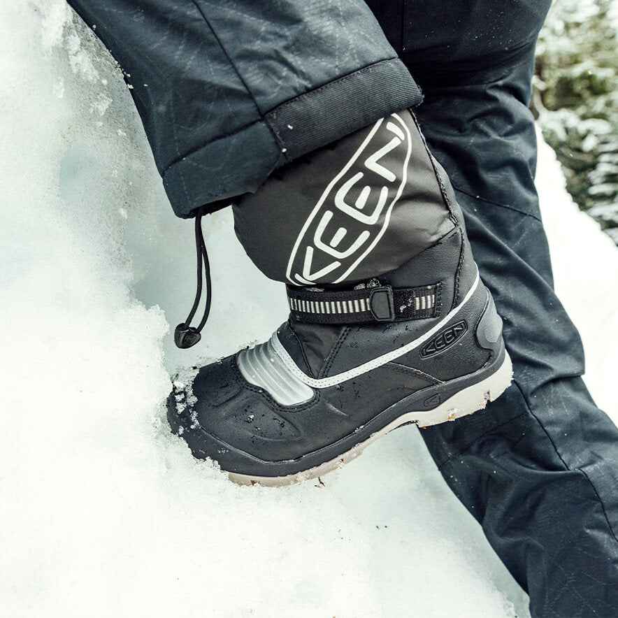 KEEN - KEEN スノーブーツ 黒　キッズ21サイズ リトルキッズ 防水ウィンターブーツ | スノー トロール