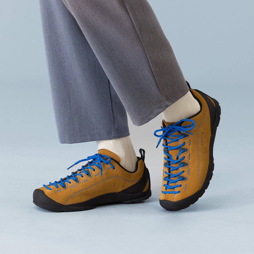 靴 KEEN JASPER Men's Jasper Zionic Sneaker | Black/Alloy | KEEN Footwear