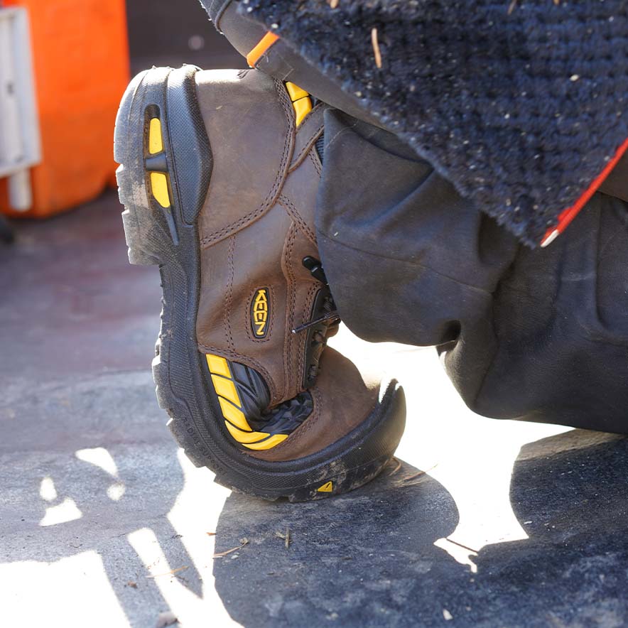 メンズ ワークブーツ | トロイ シックス（カーボントウ