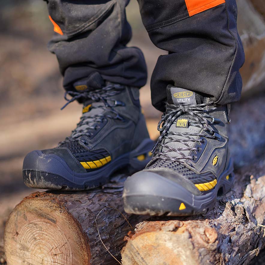 KEEN トロイ シックス 安全靴 メンズ ワークブーツ | トロイ シックス（カーボントウ）ウォーター