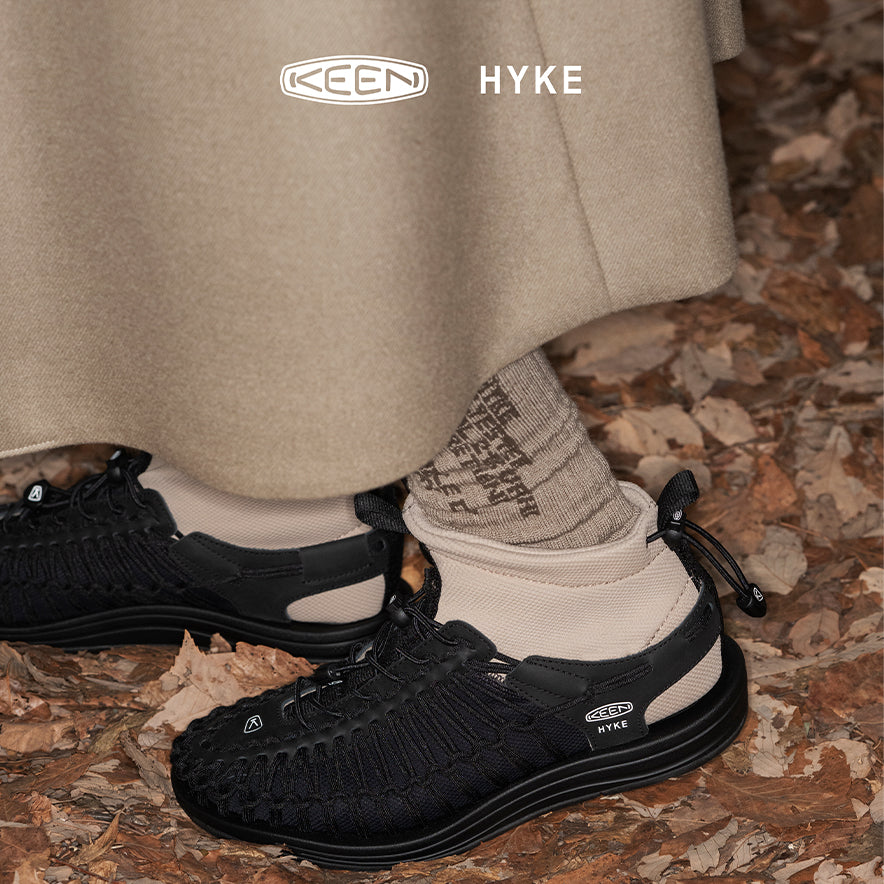 HYKE KEEN 26 The north face kaws ハイク　キーン ユニーク エイチティー ミッド KEEN x HYKE コラボレーションモデル