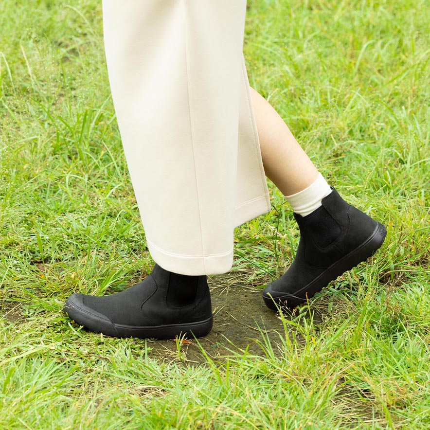 COCOSANA☆【新品】KEEN エレナ チェルシー 25.5 ブラック ウィメンズ ブーツ | エレナ チェルシー | KEEN公式オンラインストア