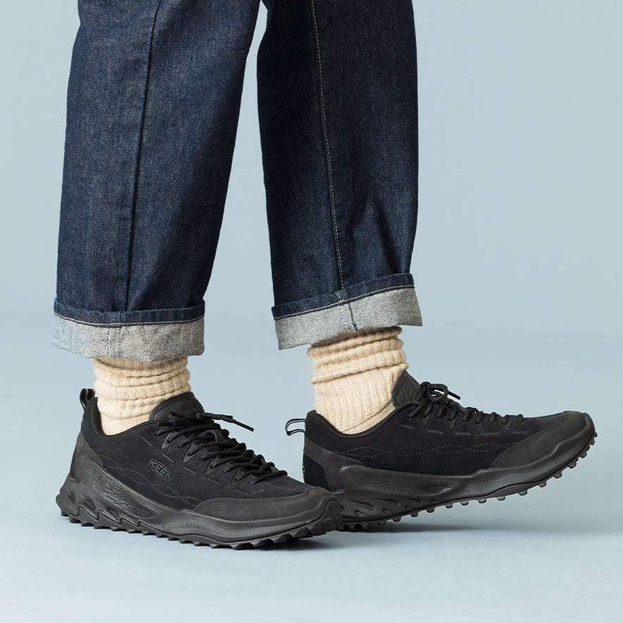   ジャスパー ブラック S メンズ スニーカー | ジャスパー ザイオニック | KEEN公式オンラインストア