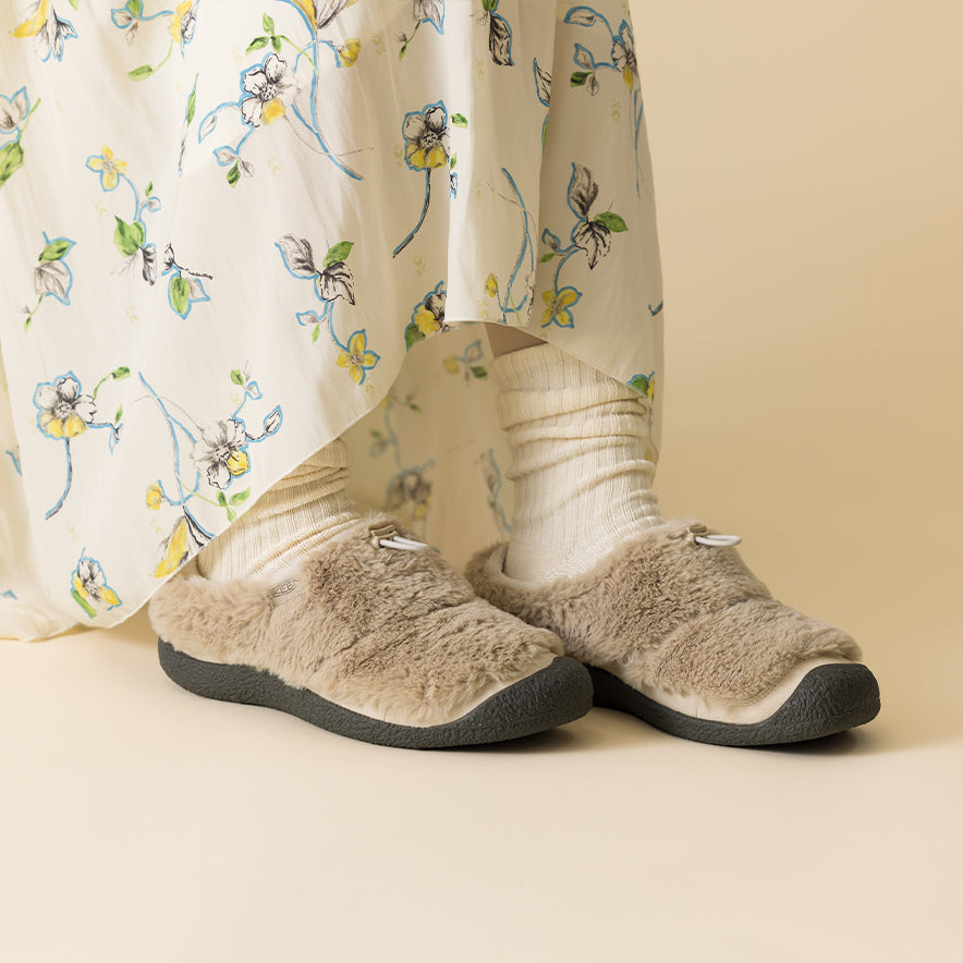 ウィメンズ ハウザー スリー スライド スリッポン | Silver Lining