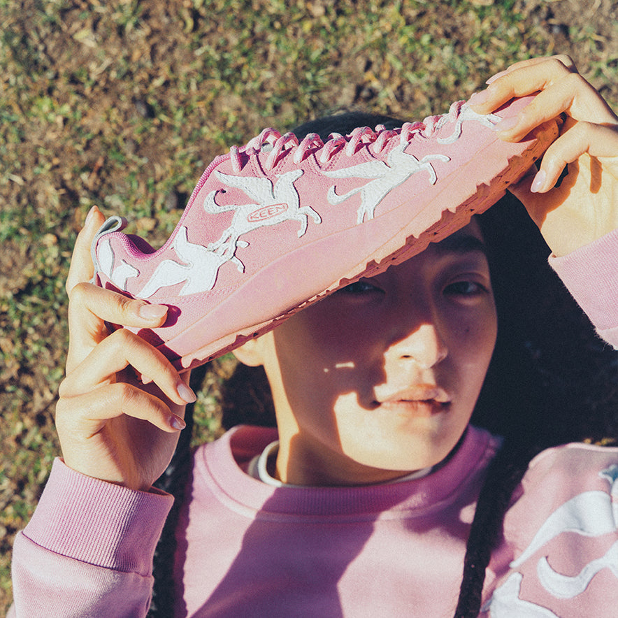 ウィメンズ ジャスパー KEEN x 8on8 | Cashmere Rose/Star White