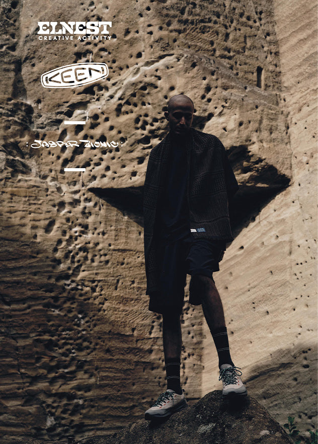 メンズ スニーカー KEEN × ELNEST CREATIVE ACTIVITY | ジャスパー ザ