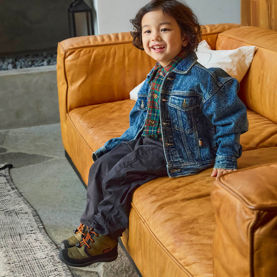 リトルキッズ ハウザー ツー チャッカ ウォータープルーフ 防水