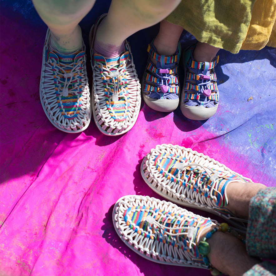 KEENサンダル ビッグキッズ サンダル KEEN × 色と生きるを作る服 | ニューポート