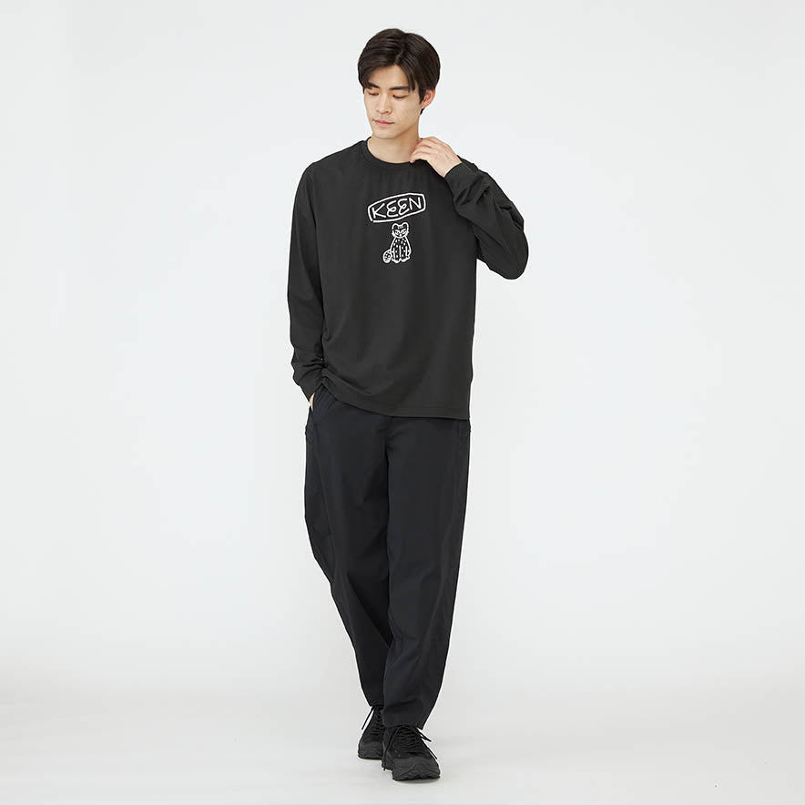 Us 4 ハーベスト ロゴ ロングスリーブティー | Black | KEEN公式