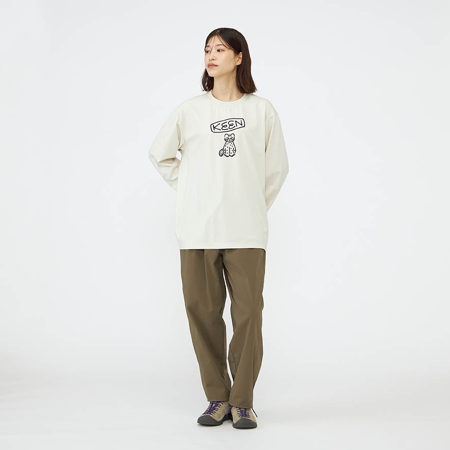 空気階段　ベストフレンズノットフォーエバー　ロンT 白黒 アスフォー ハーベスト ロゴ ロングスリーブティー | KEEN公式