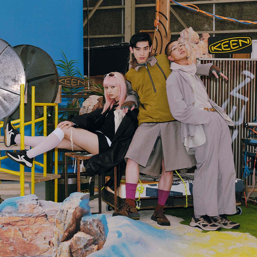 京様　スニーカー38 西宮さんぽとスニーカー🍂🚶 ——————————— 📍KEEN GARAGE / 本館3F 北