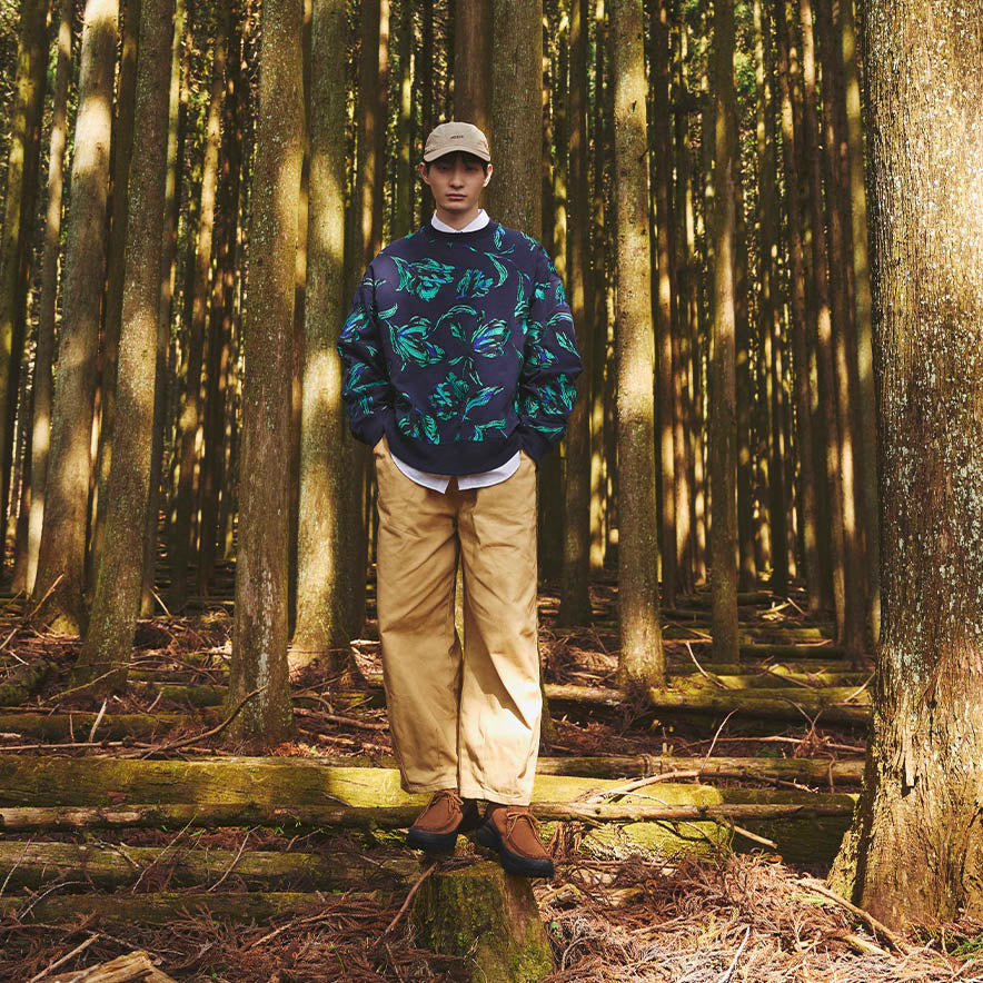 【完売品】LOEWE 27.5 ワラビー　チャッカブーツ　スニーカー　アナグラム WallabeeBT GTX / メンズ ワラビーブーツゴアテックス （ブラック