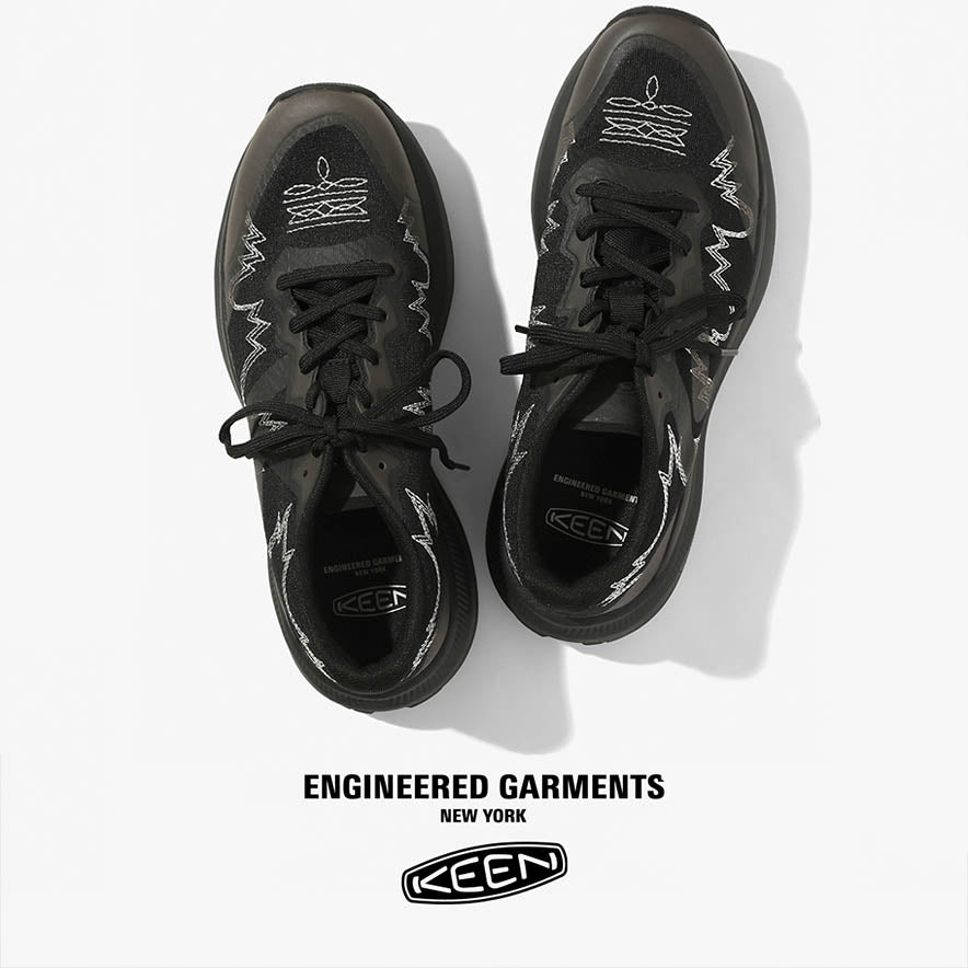 メンズ ウォーキングシューズ KEEN x ENGINEERED GARMENTS