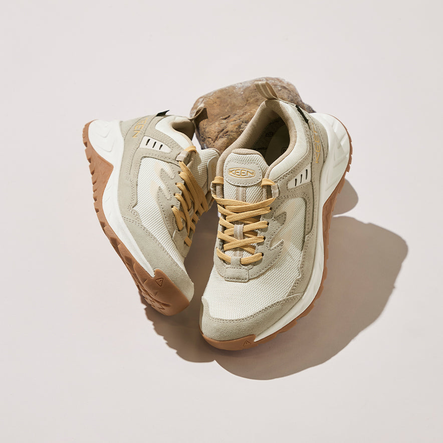 ウィメンズ ハイトレイル ウォータープルーフ | Birch/Daffodil | KEEN