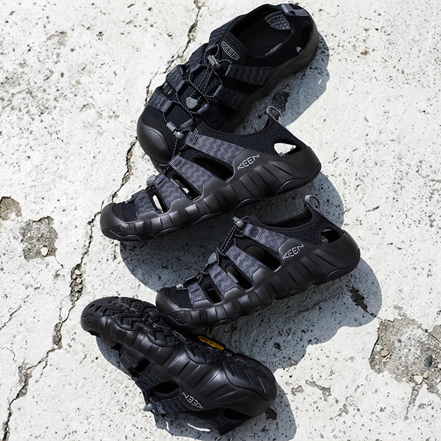 キーン　ハイパーポート　 h2 ブラック メンズ ハイパーポート エイチツー | Black/Steel Grey | KEEN公式