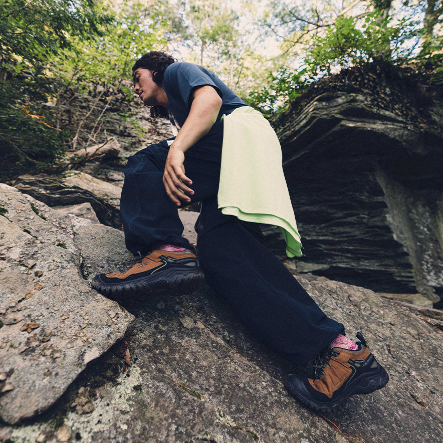 メンズ 防水ハイキングシューズ Ι ターギー フォー ウォータープルーフ