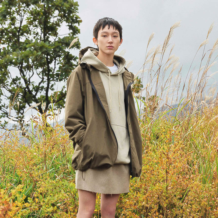 Wilderness フード付きナイロンジャケット M WILDERNESS JACKET（ウィルダネスジャケット） BLACK アパレル・ギア