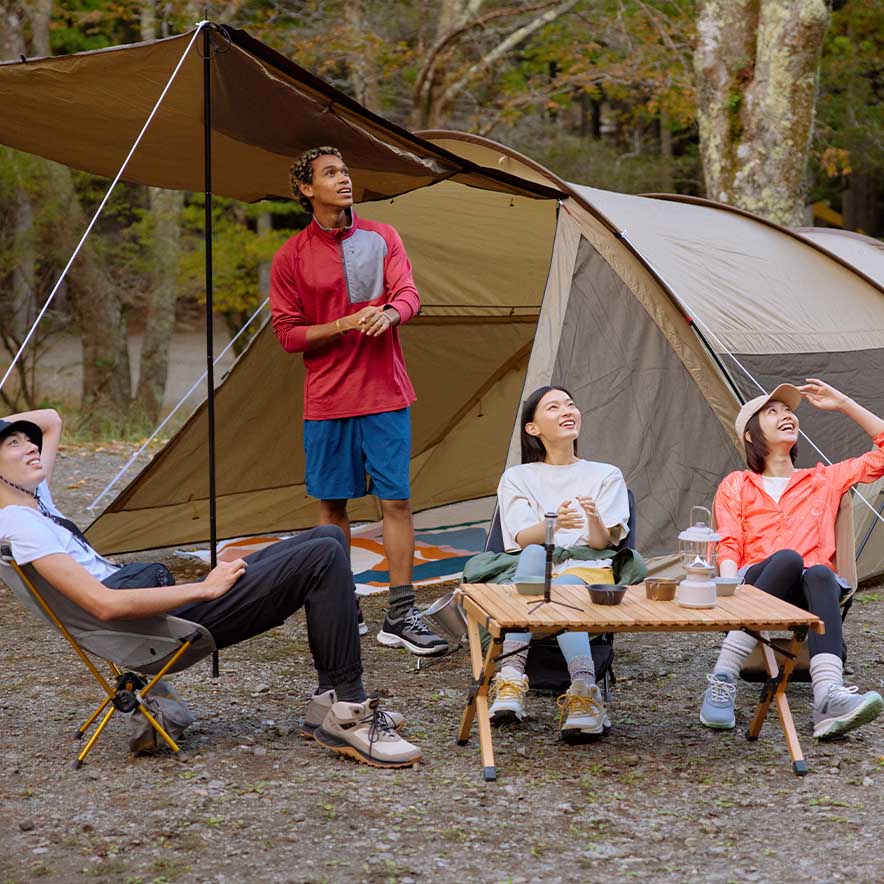 リュウスケフィン付 メンズ 防水ハイキングシューズ | ハイトレイル ミッド ウォーター