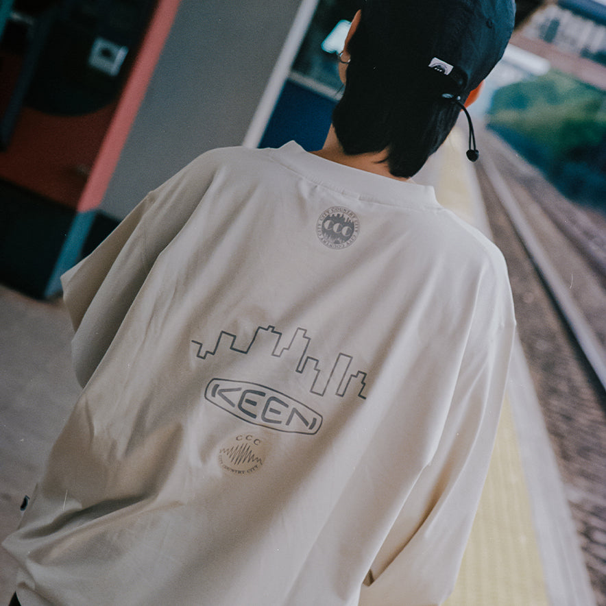 CCC ハーベスト ロングスリーブ ティー KEEN x CITY COUNTRY CITY 