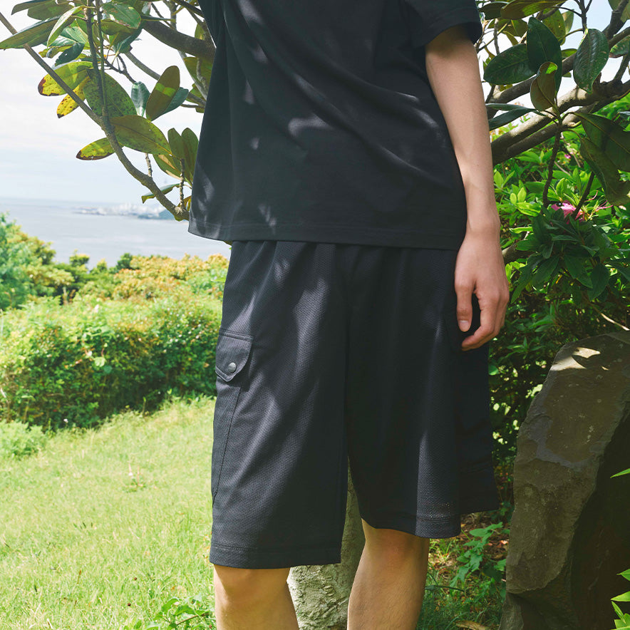 ナイスミント メッシュ カーゴ ショーツ | Black | KEEN公式オンライン