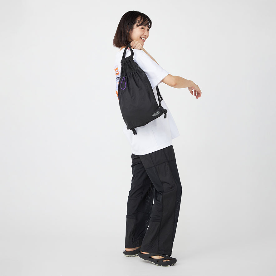 メッシュナイロン ナップサック | Black/Purple | KEEN公式オンライン
