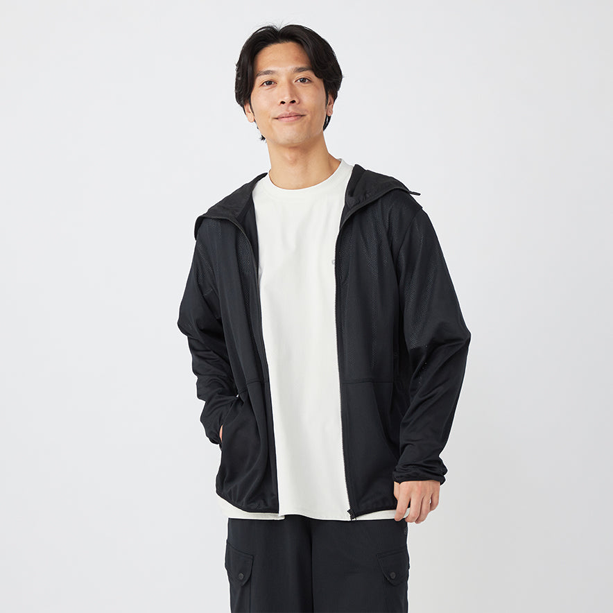 ナイスミント メッシュ フルジップ フーディー 9