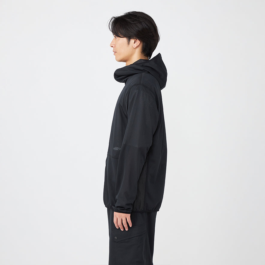 ナイスミント メッシュ フルジップ フーディー | Black | KEEN公式