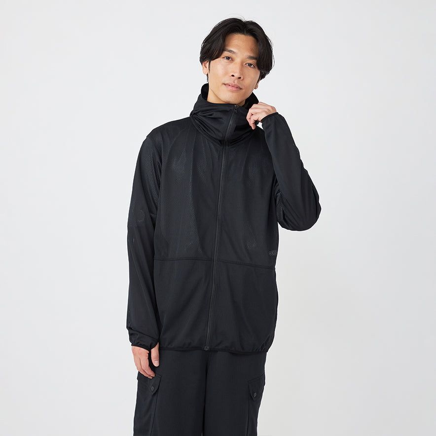 ナイスミント メッシュ フルジップ フーディー | Black | KEEN公式