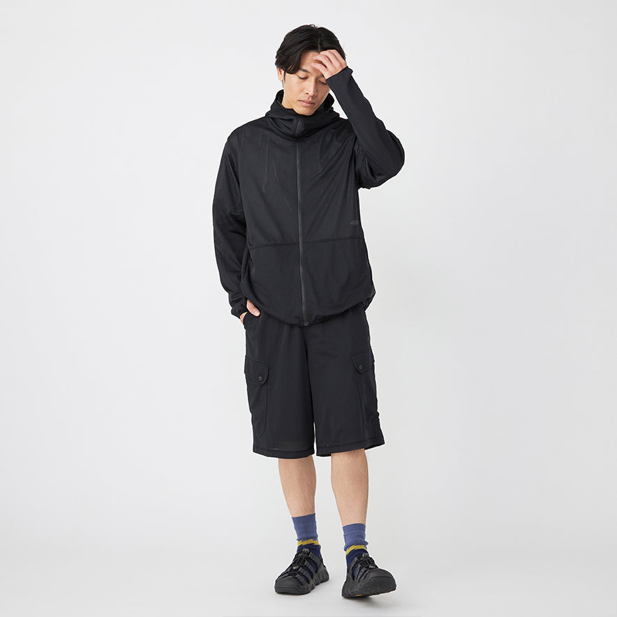 ナイスミント メッシュ フルジップ フーディー | Black | KEEN公式